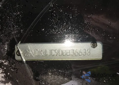 2013 Ford Edge Sel from USA, damaged, VIN 2FMDK4JC9DBB36638